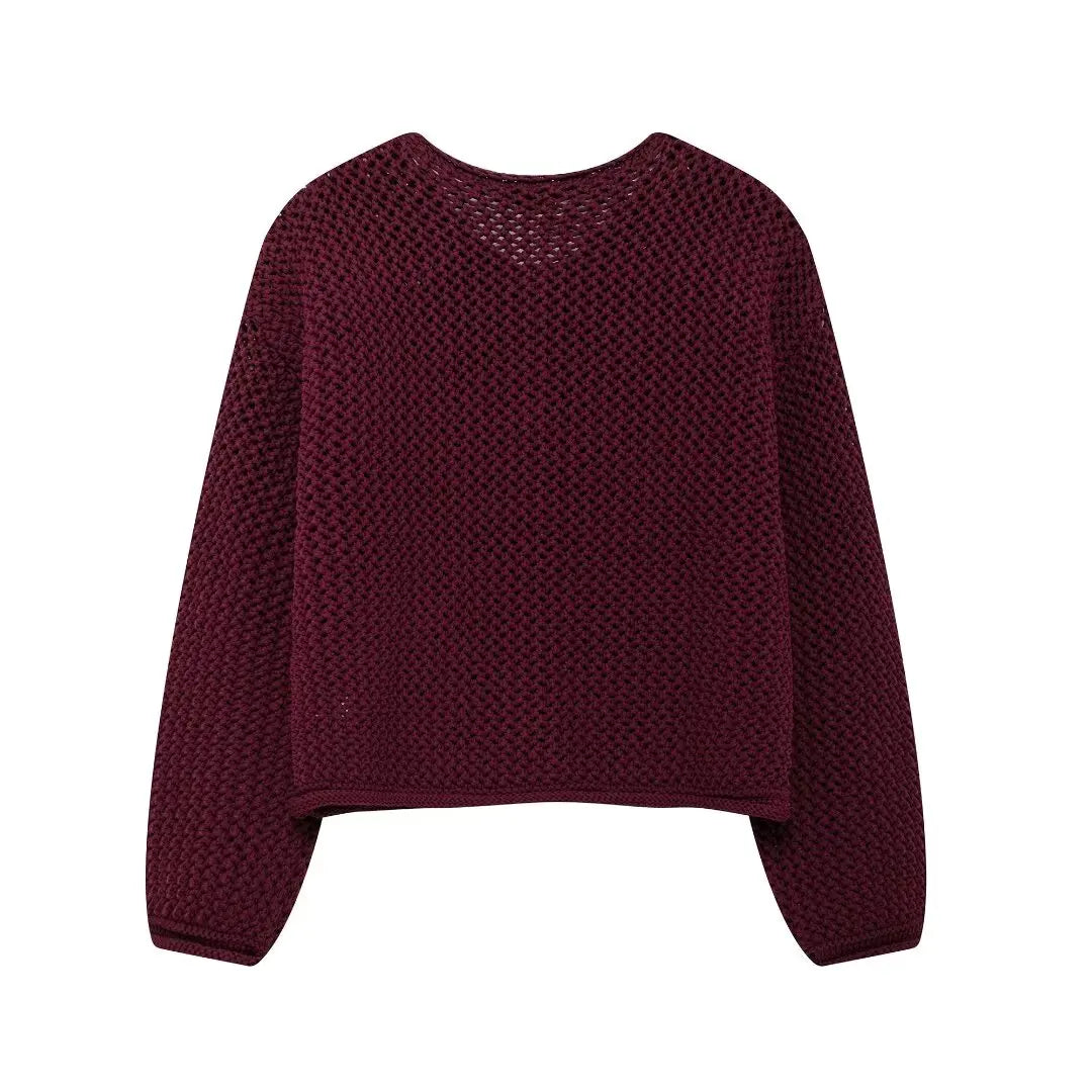 CHUNKY KNIT CARDIGN